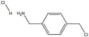 4-氯甲基苯基甲胺盐酸盐 结构式