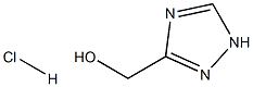 (1-氢-[1,2,4]三氮唑-3-甲基)甲醇盐酸盐 结构式