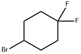 4-bromo-1,1-difluorocyclohexane 结构式