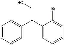 2-(2-Bromophenyl)-2-phenylethan-1-ol 结构式