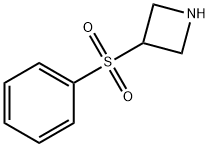 3-(Benzenesulfonyl)azetidine 结构式