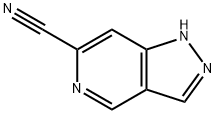 1H-吡唑并[4,3-C]吡啶-6-腈 结构式