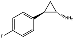 （1S，2R）-2-（4-氟苯基）环丙胺盐酸盐 结构式