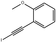 1-(2-IODOETHYNYL)-2-METHOXYBENZENE 结构式