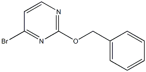 2-(benzyloxy)-4-bromopyrimidine 结构式