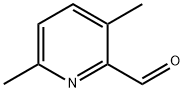 3,6-二甲基吡啶-2-甲醛 结构式