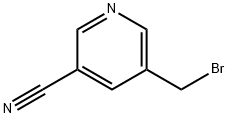 5-(溴甲基)烟腈 结构式