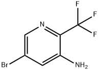 5-溴-2-三氟甲基-吡啶-3-基胺 结构式