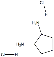 1,2-环戊烷二胺 二盐酸盐 结构式