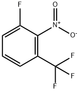 1-氟-2-硝基-3-三氟甲基苯 结构式