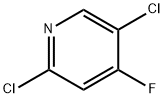 2,5-二氯-4-氟吡啶 结构式