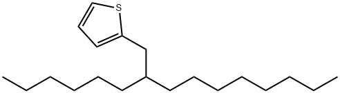 3-(2-己基十烷基)噻吩 结构式