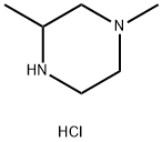 1,3-二甲基哌嗪二盐酸盐 结构式