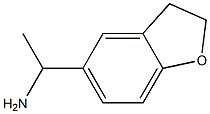 1-(2,3-二氢苯并呋喃-5-基)乙胺 结构式
