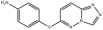 4-([1,2,4]triazolo[4,3-b]pyridazin-6-yloxy)aniline 结构式