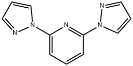 2,6-二(1-吡唑基)吡啶 结构式