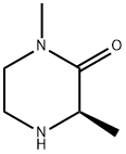 (R)-1,3-二甲基-哌嗪-2-酮 结构式