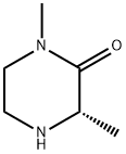 (S)-1,3-二甲基-哌嗪-2-酮 结构式