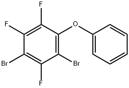 1,3-Dibromo-2,4,5-trifluoro-6-phenoxybenzene 结构式