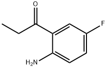1-(2-氨基-5-氟苯基)丙-1-酮 结构式