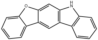 7H-苯并呋喃[2,3-B]咔唑 结构式