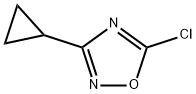5-氯-3-环丙基-1,2,4-噁二唑 结构式
