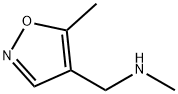 N-甲基-1-(5-甲基异噁唑-4-基)甲胺 结构式