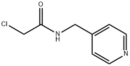 2-氯-N-(吡啶-4-基甲基)乙酰胺 结构式