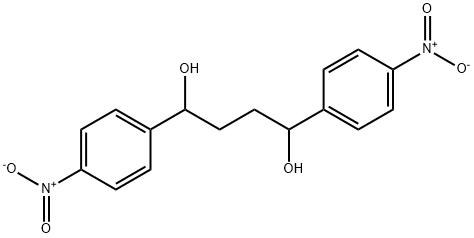 1,4-二(4-硝基苯基)-1,4-丁二醇 结构式