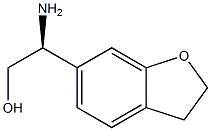 (2S)-2-AMINO-2-(2,3-DIHYDROBENZO[3,4-B]FURAN-6-YL)ETHAN-1-OL 结构式