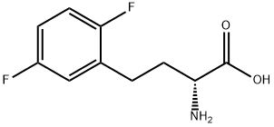 2,5-Difluoro-D-homophenylalanine 结构式