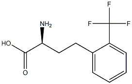 2-Trifluoromethyl-L-homophenylalanine 结构式