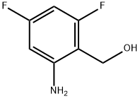 (2-AMINO-4,6-DIFLUOROPHENYL)METHANOL 结构式