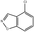 4-氯-1,2-苯并异恶唑 结构式