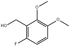 2,3-二甲氧基-6-氟苄醇 结构式