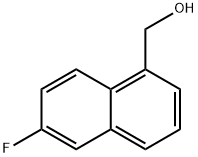 (6-氟萘-1-基)甲醇 结构式