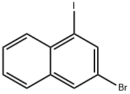 1-碘-3-溴萘 结构式