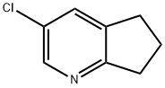 3-氯-6,7-二氢-5H-环戊二烯并[B]吡啶 结构式