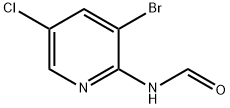 3-溴-5-氯吡啶-2-甲酰胺 结构式