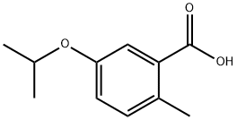 5-异丙氧基-2-甲基苯甲酸 结构式