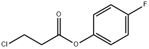 4-氟苯基 3-氯丙酯 结构式