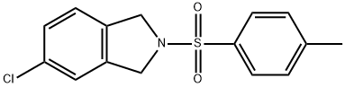 5-氯-2-甲苯磺酰异二氢吲哚 结构式