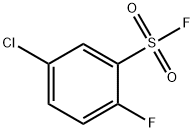 5-Chloro-2-fluorobenzenesulfonyl fluoride 结构式