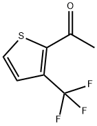 1-(3-(三氟甲基)噻吩-2-基)乙烷-1-酮 结构式