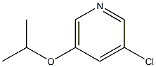 3-chloro-5-isopropoxypyridine 结构式