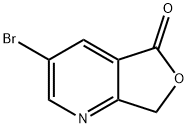 3-溴-七氢-呋喃并[3,4-B]吡啶-5-酮 结构式