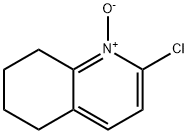 2-CHLORO-5,6,7,8-TETRAHYDROQUINOLINE 1-OXIDE 结构式