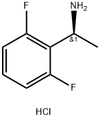 (S)-1-(2,6-二氟苯基)乙胺盐酸盐 结构式