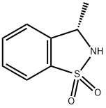 a-Methyltoluene-2,a-sultam 结构式