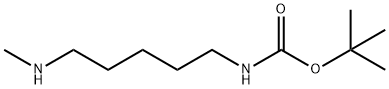 5-(甲氨基)-N-BOC-戊胺 结构式